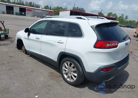 2015 Jeep Cherokee Limited from USA, damaged, VIN 1C4PJLDB5FW578979